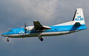 KLM Cityhopper Fokker 50 (PH-KVE) at  Hamburg - Fuhlsbuettel (Helmut Schmidt), Germany