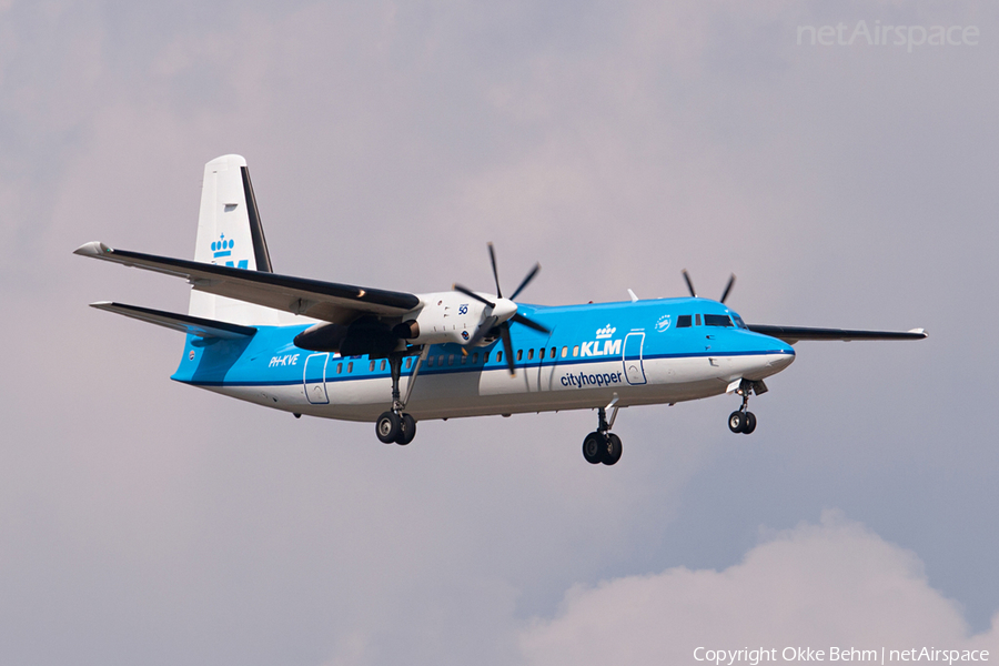 KLM Cityhopper Fokker 50 (PH-KVE) | Photo 58153