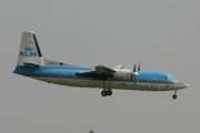 KLM Cityhopper Fokker 50 (PH-KVF) at  Luxembourg - Findel, Luxembourg