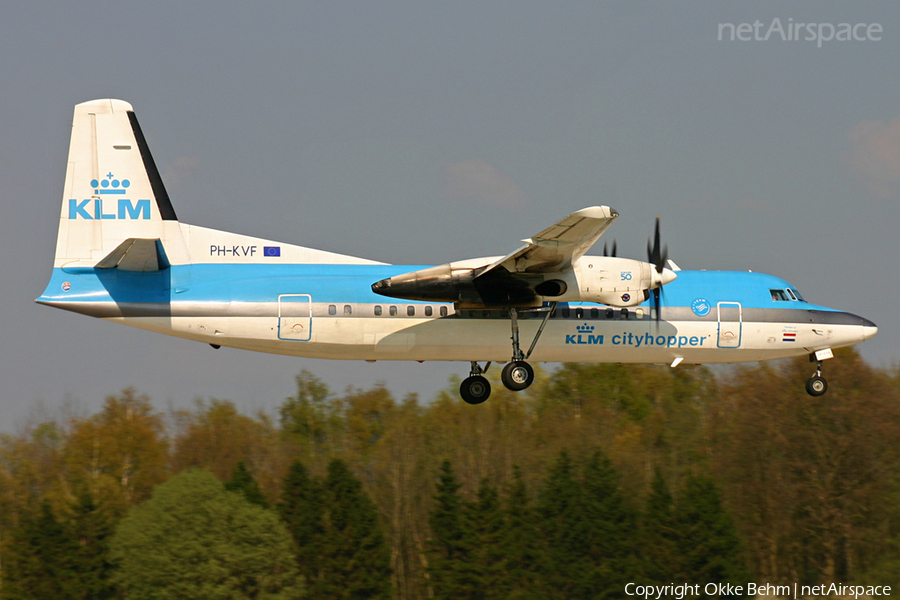 KLM Cityhopper Fokker 50 (PH-KVF) | Photo 58154