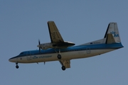 KLM Cityhopper Fokker 50 (PH-KVG) at  Luxembourg - Findel, Luxembourg