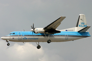 KLM Cityhopper Fokker 50 (PH-KVG) at  London - Heathrow, United Kingdom