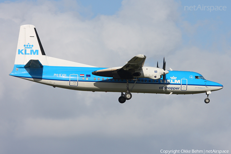 KLM Cityhopper Fokker 50 (PH-KVH) | Photo 58155