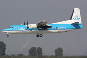 KLM Cityhopper Fokker 50 (PH-KXH) at  Dusseldorf - International, Germany