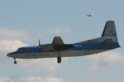 KLM Cityhopper Fokker 50 (PH-KXH) at  Luxembourg - Findel, Luxembourg