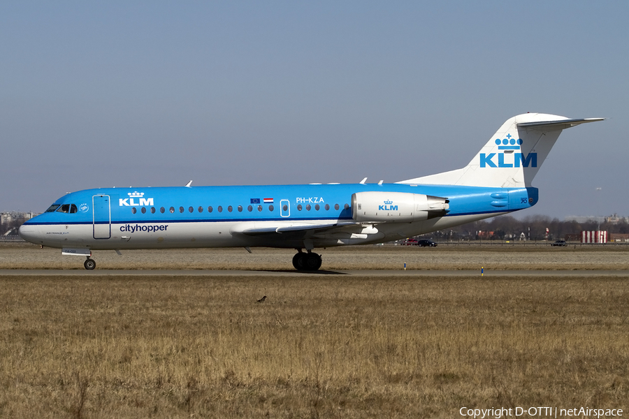 KLM Cityhopper Fokker 70 (PH-KZA) | Photo 404766