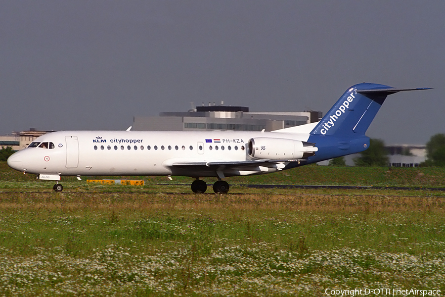 KLM Cityhopper Fokker 70 (PH-KZA) | Photo 151390