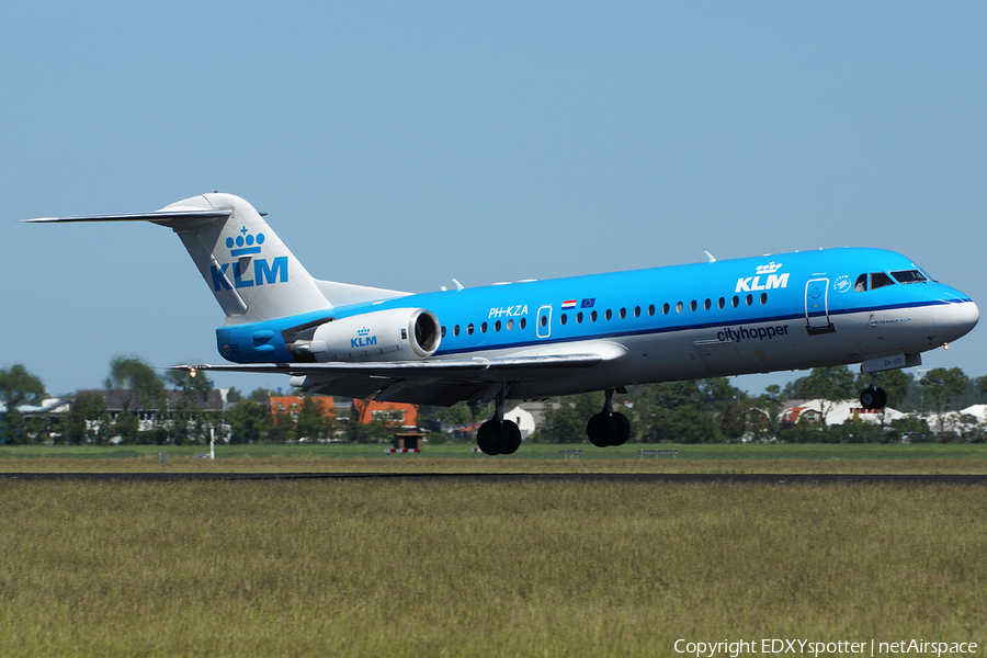 KLM Cityhopper Fokker 70 (PH-KZA) | Photo 275207