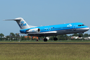 KLM Cityhopper Fokker 70 (PH-KZA) at  Amsterdam - Schiphol, Netherlands