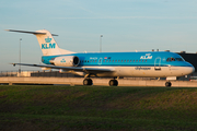 KLM Cityhopper Fokker 70 (PH-KZA) at  Amsterdam - Schiphol, Netherlands