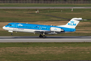 KLM Cityhopper Fokker 70 (PH-KZA) at  Dusseldorf - International, Germany