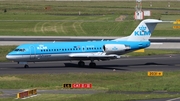 KLM Cityhopper Fokker 70 (PH-KZA) at  Dusseldorf - International, Germany