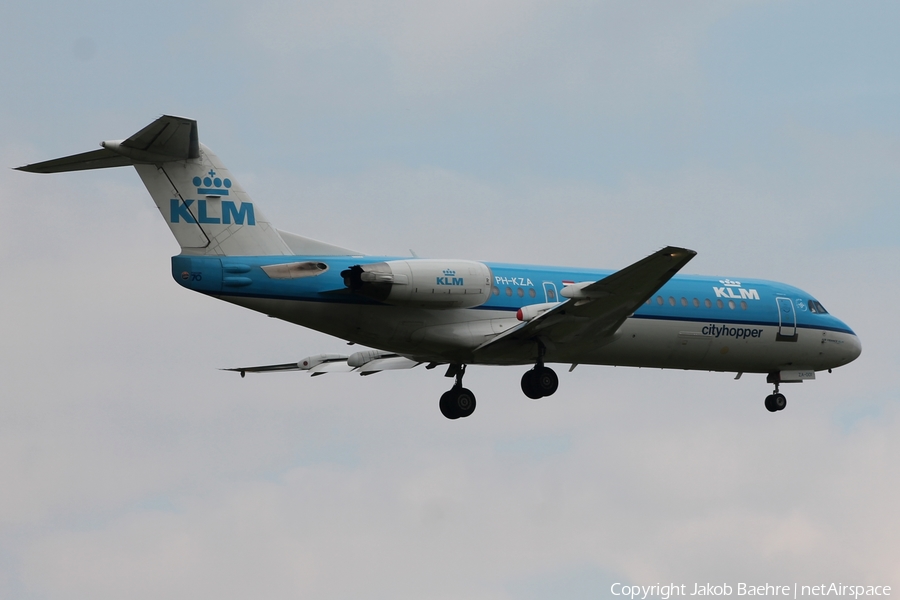 KLM Cityhopper Fokker 70 (PH-KZA) | Photo 143403