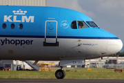 KLM Cityhopper Fokker 70 (PH-KZA) at  London - Heathrow, United Kingdom