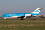 KLM Cityhopper Fokker 70 (PH-KZB) at  Amsterdam - Schiphol, Netherlands