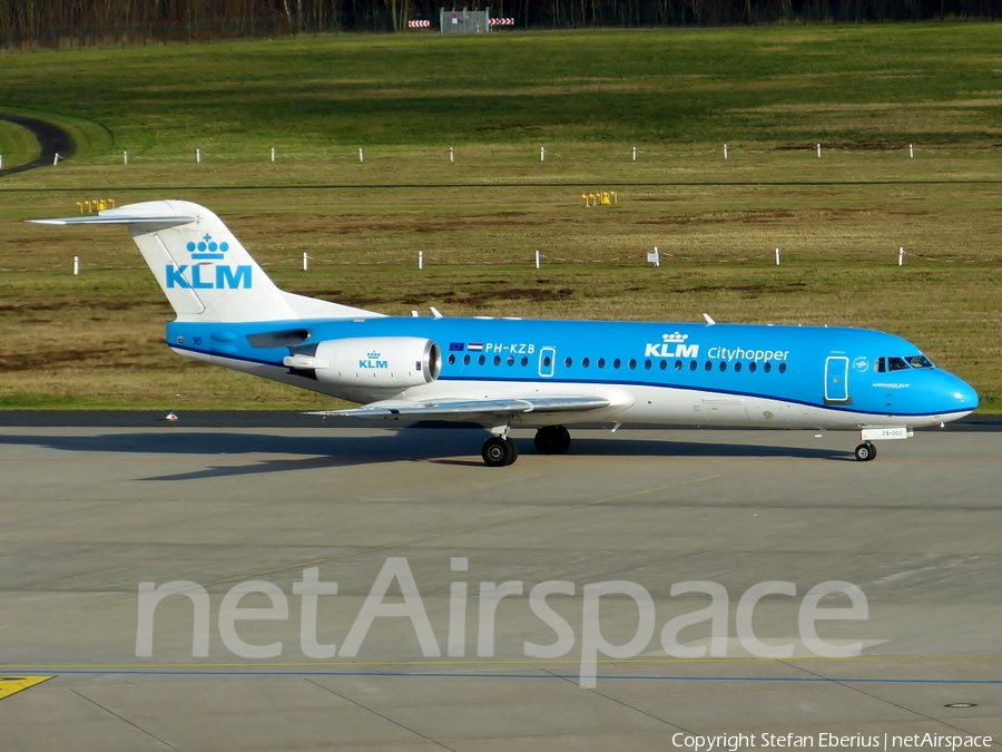 KLM Cityhopper Fokker 70 (PH-KZB) | Photo 426649