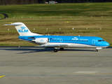 KLM Cityhopper Fokker 70 (PH-KZB) at  Cologne/Bonn, Germany