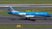 KLM Cityhopper Fokker 70 (PH-KZB) at  Dusseldorf - International, Germany