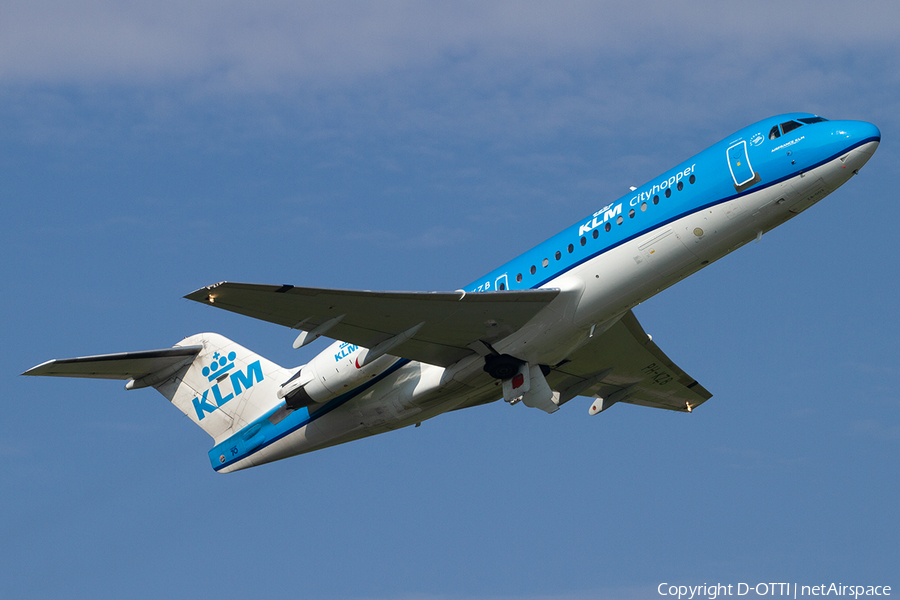 KLM Cityhopper Fokker 70 (PH-KZB) | Photo 515052