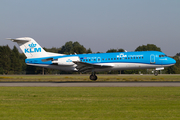 KLM Cityhopper Fokker 70 (PH-KZB) at  Hamburg - Fuhlsbuettel (Helmut Schmidt), Germany