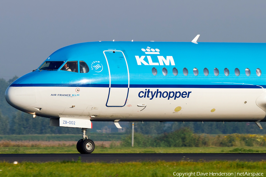 KLM Cityhopper Fokker 70 (PH-KZB) | Photo 11370