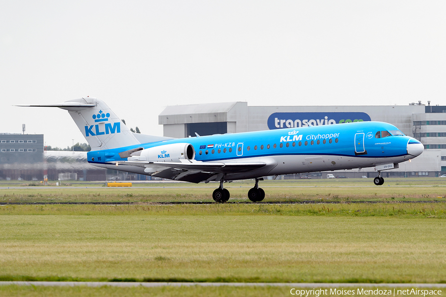 KLM Cityhopper Fokker 70 (PH-KZB) | Photo 119259
