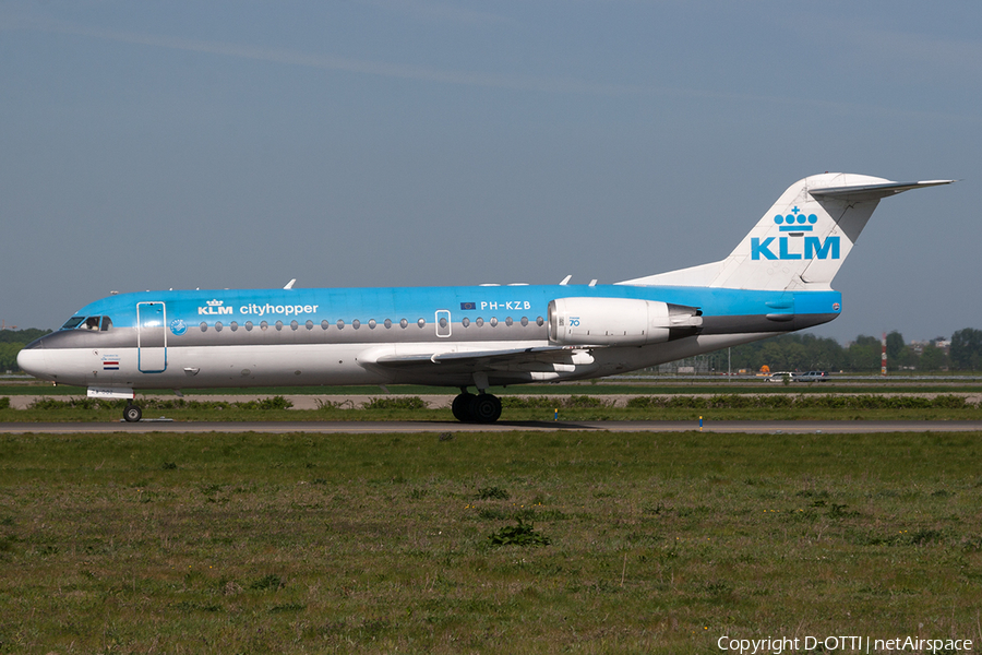 KLM Cityhopper Fokker 70 (PH-KZB) | Photo 199583