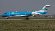 KLM Cityhopper Fokker 70 (PH-KZB) at  Amsterdam - Schiphol, Netherlands