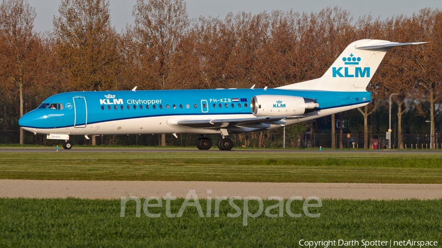 KLM Cityhopper Fokker 70 (PH-KZB) | Photo 235586
