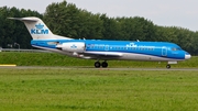 KLM Cityhopper Fokker 70 (PH-KZB) at  Amsterdam - Schiphol, Netherlands