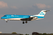 KLM Cityhopper Fokker 70 (PH-KZB) at  Amsterdam - Schiphol, Netherlands