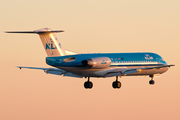 KLM Cityhopper Fokker 70 (PH-KZB) at  Amsterdam - Schiphol, Netherlands