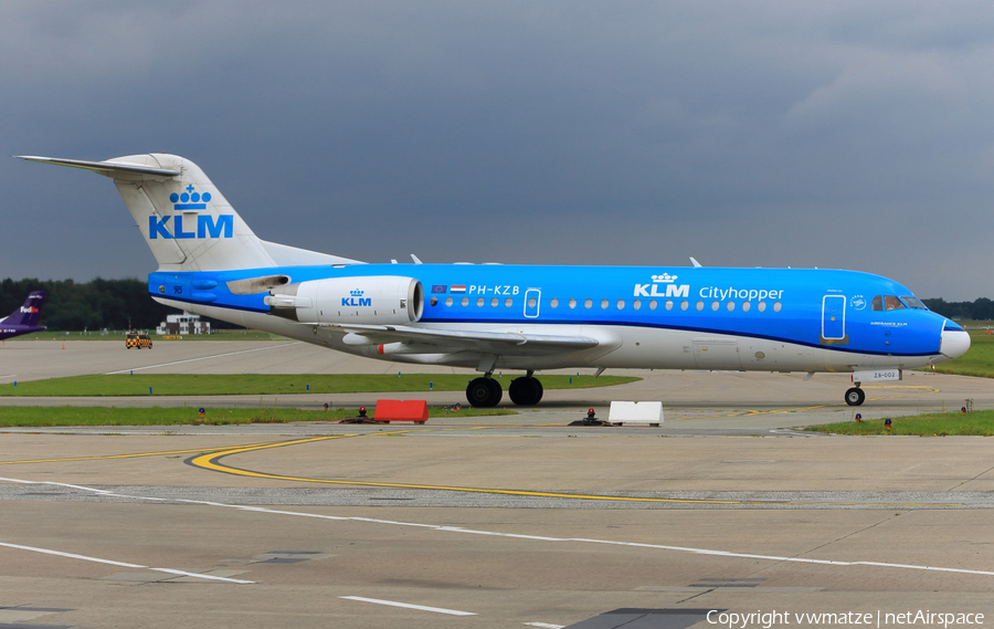 KLM Cityhopper Fokker 70 (PH-KZB) | Photo 118782