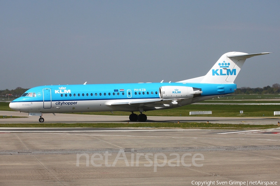 KLM Cityhopper Fokker 70 (PH-KZB) | Photo 45743