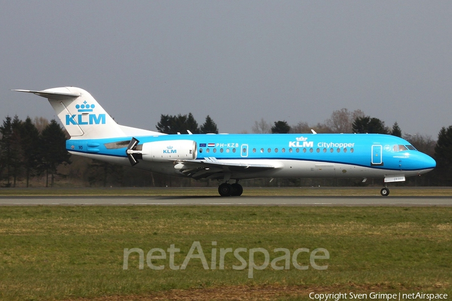 KLM Cityhopper Fokker 70 (PH-KZB) | Photo 73515
