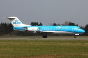 KLM Cityhopper Fokker 70 (PH-KZB) at  Hamburg - Fuhlsbuettel (Helmut Schmidt), Germany