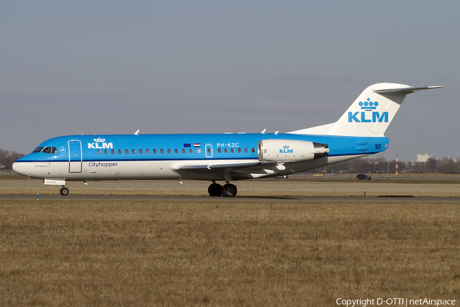 KLM Cityhopper Fokker 70 (PH-KZC) | Photo 404799