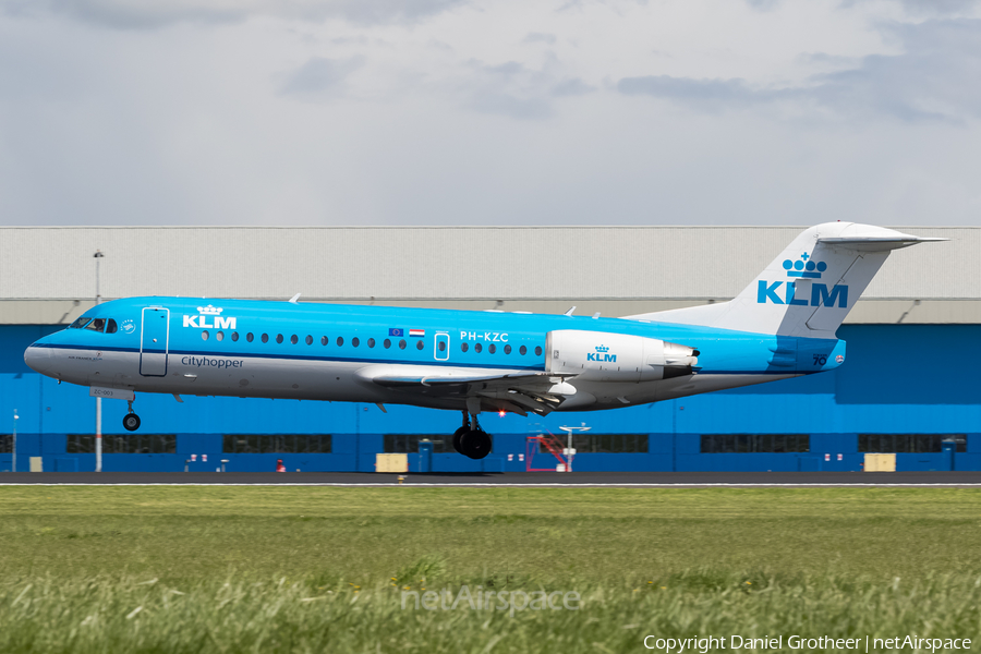 KLM Cityhopper Fokker 70 (PH-KZC) | Photo 116141