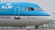 KLM Cityhopper Fokker 70 (PH-KZC) at  Amsterdam - Schiphol, Netherlands