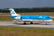 KLM Cityhopper Fokker 70 (PH-KZC) at  Frankfurt am Main, Germany