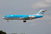 KLM Cityhopper Fokker 70 (PH-KZC) at  Hannover - Langenhagen, Germany