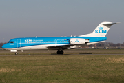 KLM Cityhopper Fokker 70 (PH-KZD) at  Amsterdam - Schiphol, Netherlands