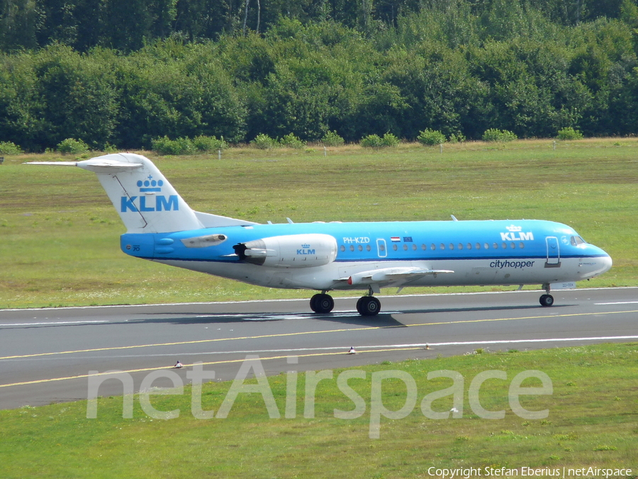 KLM Cityhopper Fokker 70 (PH-KZD) | Photo 490591