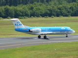 KLM Cityhopper Fokker 70 (PH-KZD) at  Cologne/Bonn, Germany