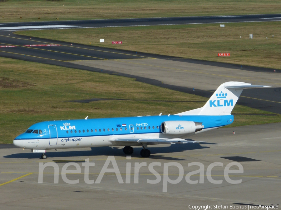 KLM Cityhopper Fokker 70 (PH-KZD) | Photo 660286