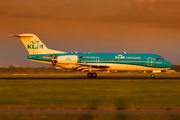 KLM Cityhopper Fokker 70 (PH-KZD) at  Amsterdam - Schiphol, Netherlands