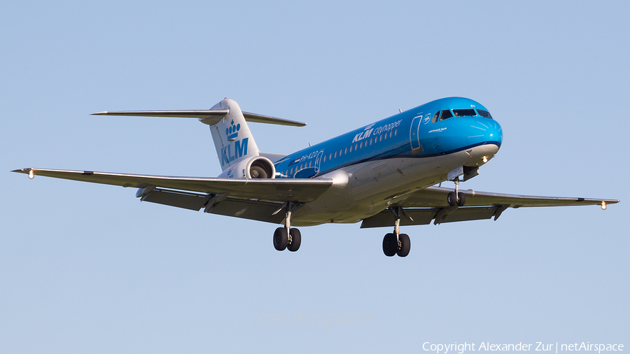 KLM Cityhopper Fokker 70 (PH-KZD) | Photo 240457