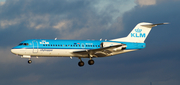 KLM Cityhopper Fokker 70 (PH-KZD) at  Dusseldorf - International, Germany