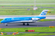 KLM Cityhopper Fokker 70 (PH-KZD) at  Dusseldorf - International, Germany