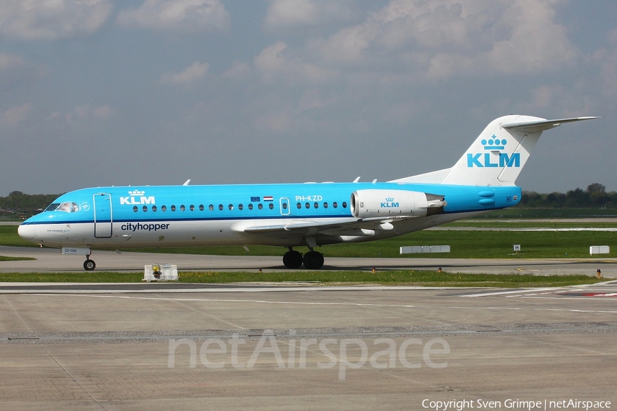 KLM Cityhopper Fokker 70 (PH-KZD) | Photo 46411